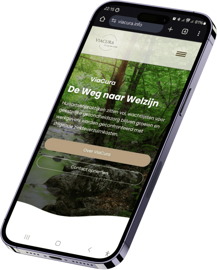 telefoon website viacura