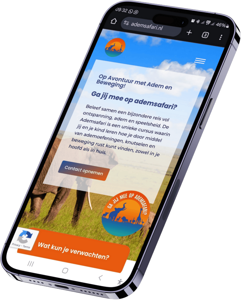 telefoon website ademsafari