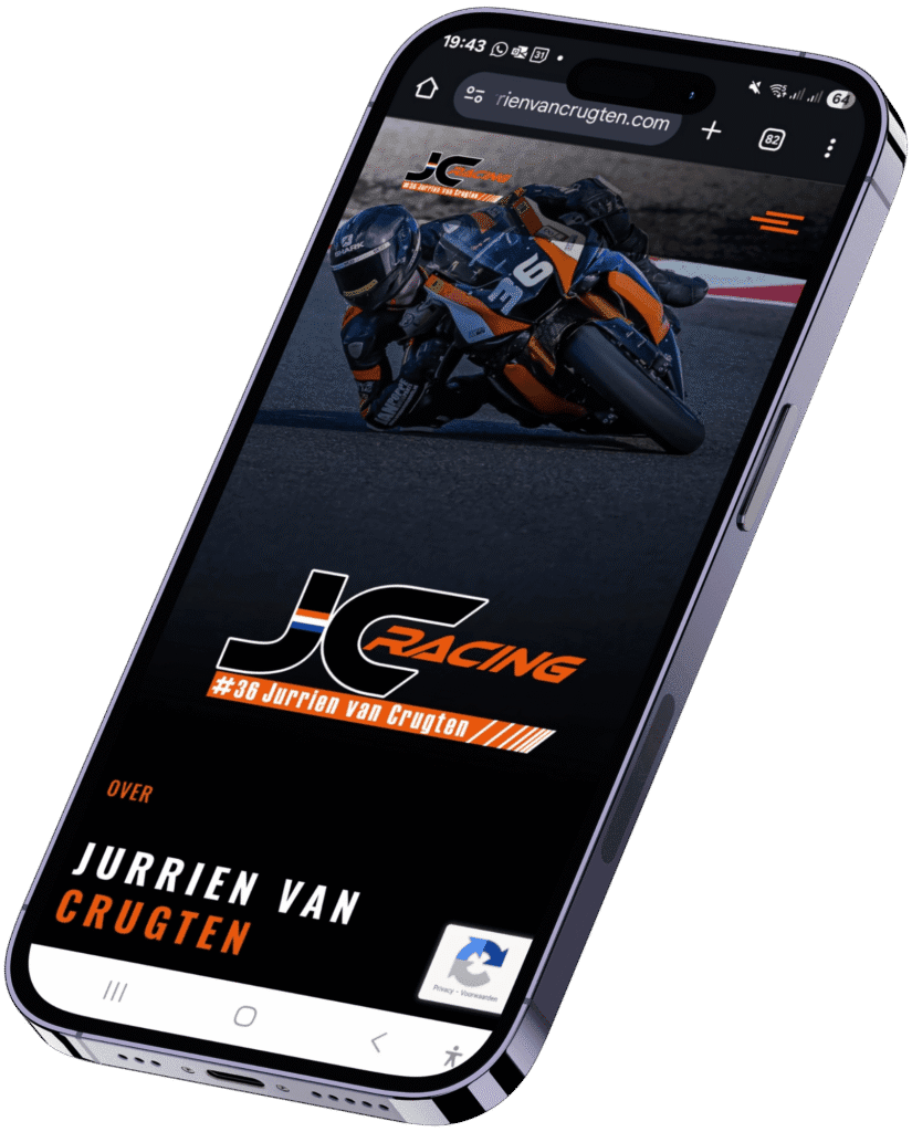 telefoon website - JC RACING